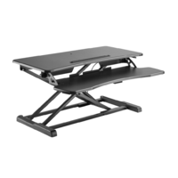 Vertica Sit-Stand Desk (Black)