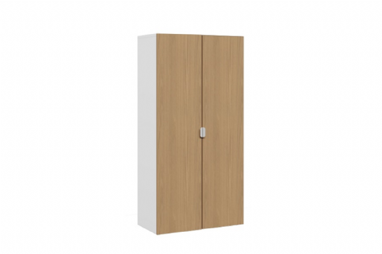 Tall Cupboard - 2 Doors + 4 Shelves