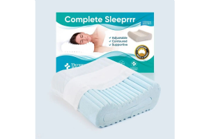 Complete Sleeper Gel Blue Memory Foam Pillow