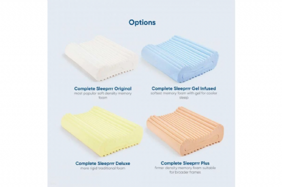 Complete Sleeprrr Plus - Memory Foam Pillow
