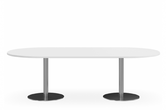 Duo Verse Boardroom Table - Polished