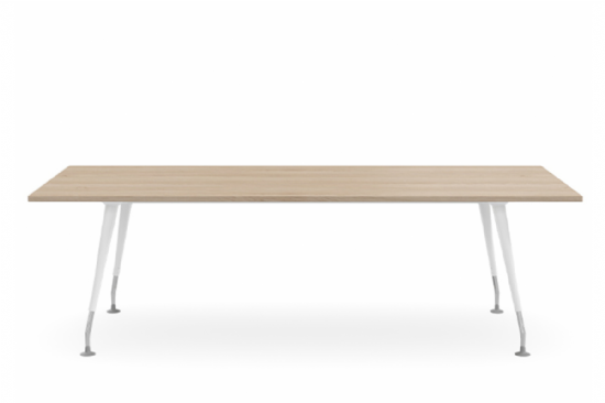 Leto Boardroom Table - White