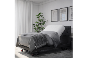 Aspire ComfiMotion Activ Care Bed - Portobello Grey
